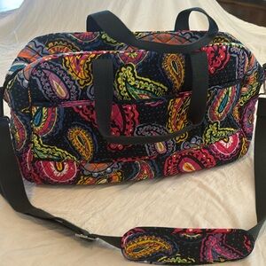 Vera Bradley weekender traveler bag.  Used once.  Great condition.